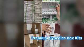Synedica Kutu Kiti Yeşil Kalemler ile 3 ml kartuşlar 12 iğne ve Broşürler